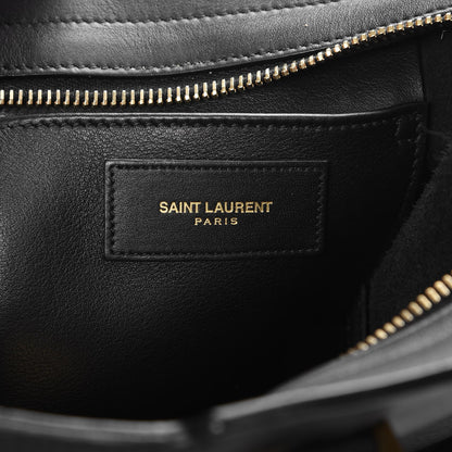 Saint Laurent Calfskin Small Classic Y Cabas Black 7 of 8