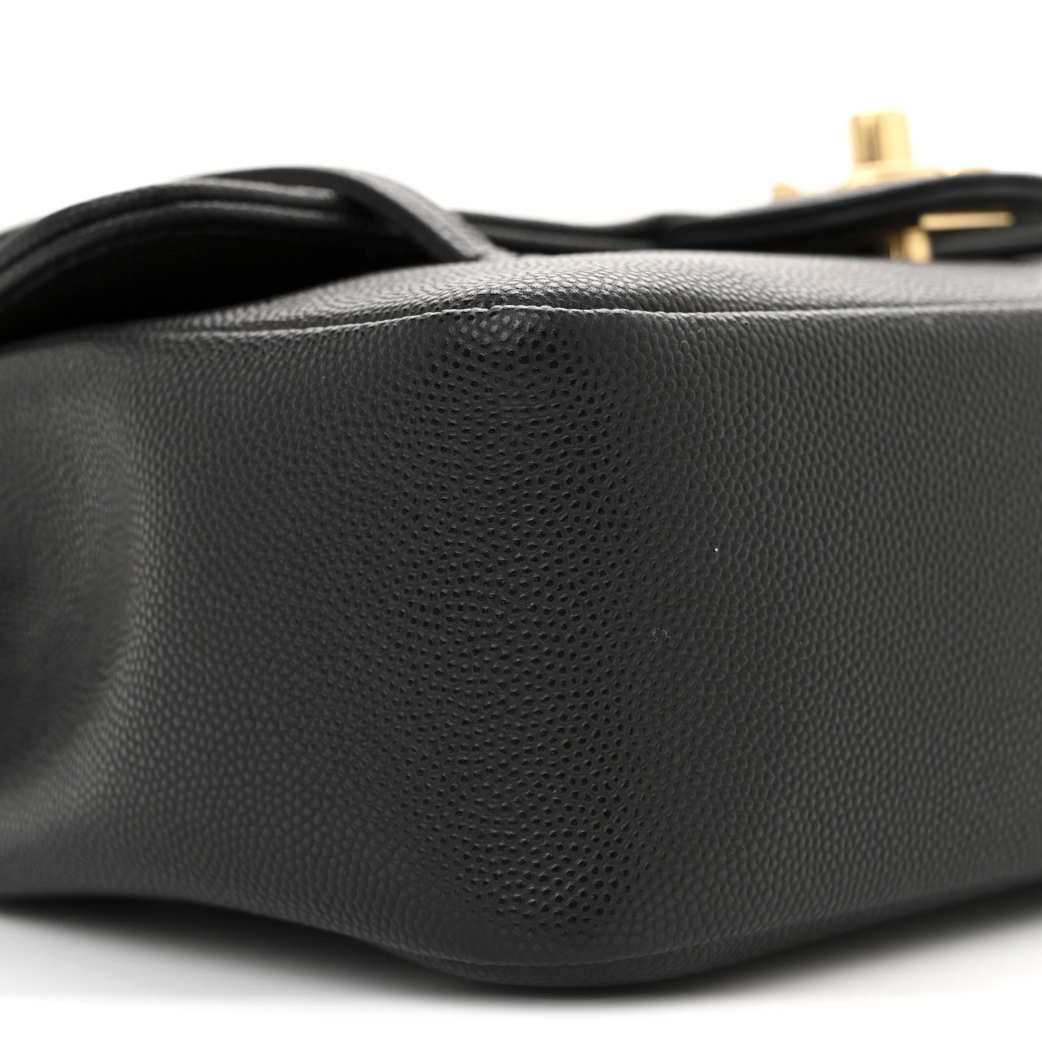 Chanel Shiny Caviar Small Preppy Shoulder Bag Black 8 of 9