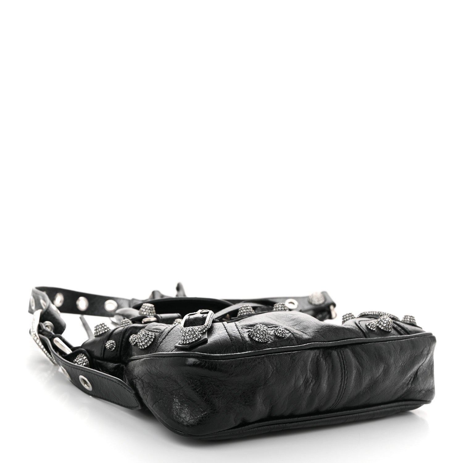 Balenciaga Agneau Arena Crystal Neo Cagole Mini Black 5 of 11