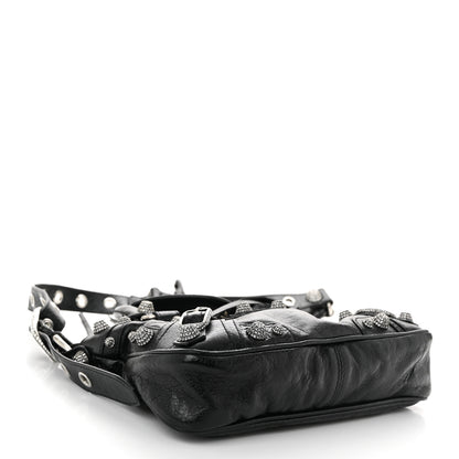 Balenciaga Agneau Arena Crystal Neo Cagole Mini Black 5 of 11