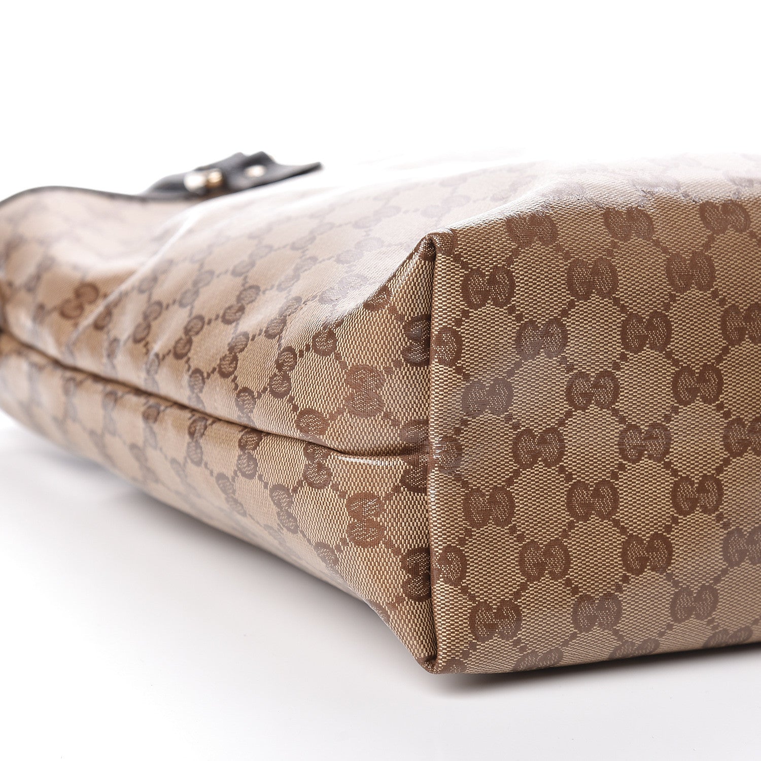 Gucci Crystal Monogram Joy Tote Dark Brown 8 of 10