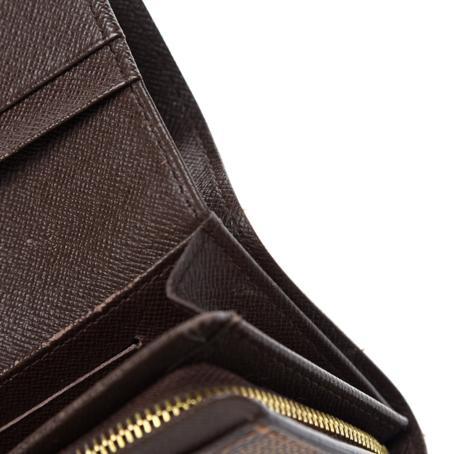 Damier Ebene Porte-Monnaie Billets Tresor Wallet