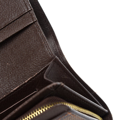 Louis Vuitton Damier Ebene Porte-Monnaie Billets Tresor Wallet 8 of 12