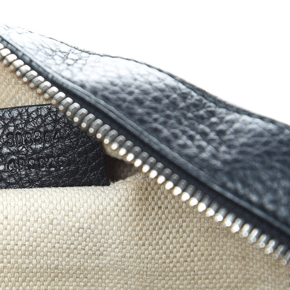 Gucci Pebbled Calfskin Studded Small Soho Disco Bag Black 7 of 14