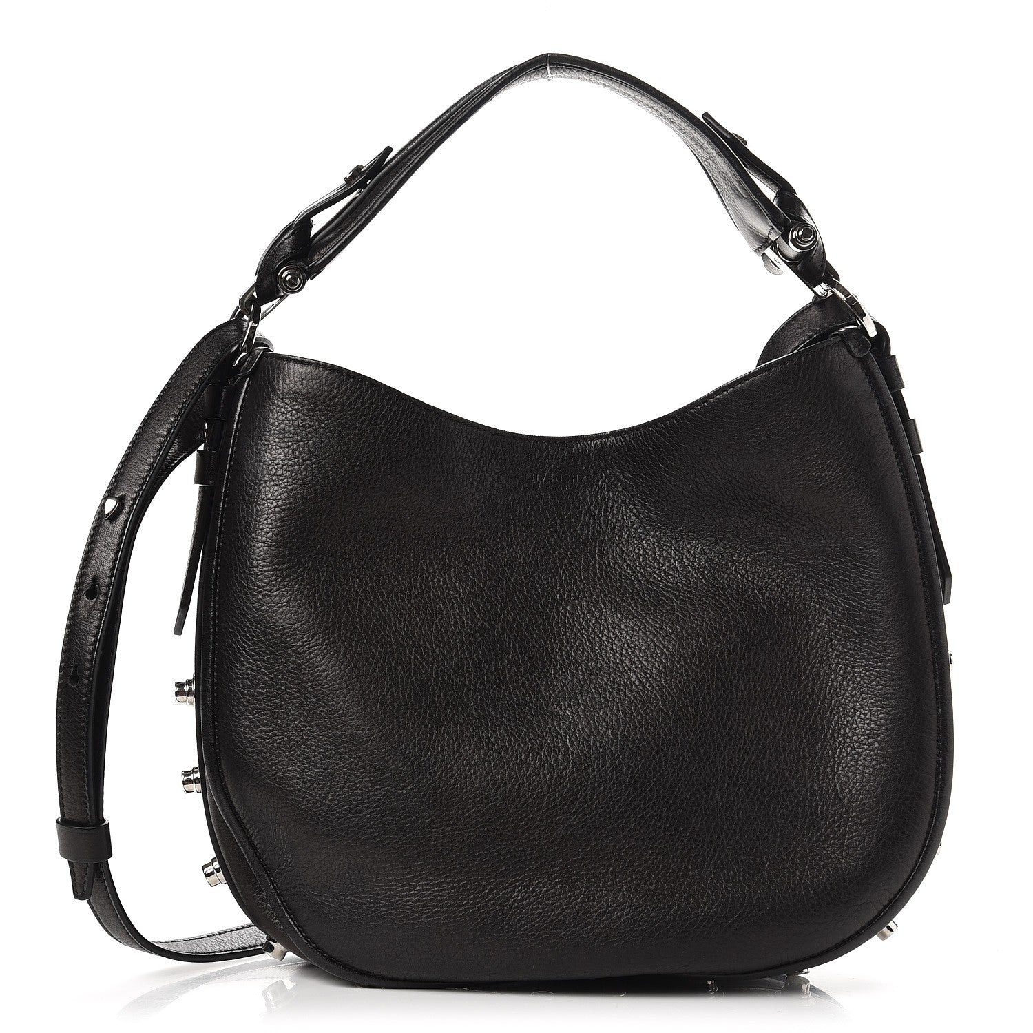 Givenchy Calfskin Small Studded Obsedia Hobo Black 1 of 7