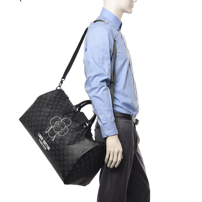 Louis Vuitton Monogram Eclipse Vivienne Keepall Bandouliere 50 2 of 12