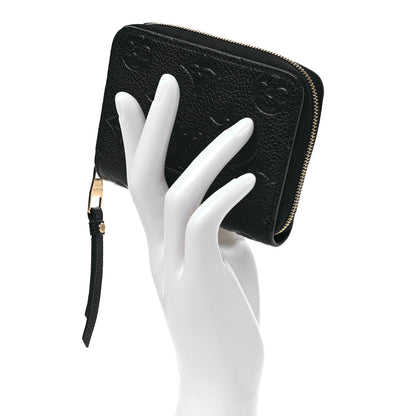 Louis Vuitton Empreinte Zippy Coin Purse Black 2 of 7