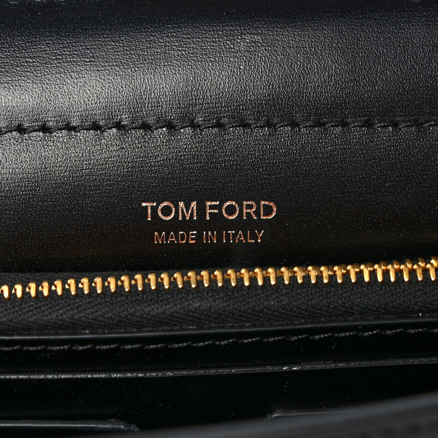 Tom Ford Palmellato Calfskin TF Mini Bag Black 5 of 8