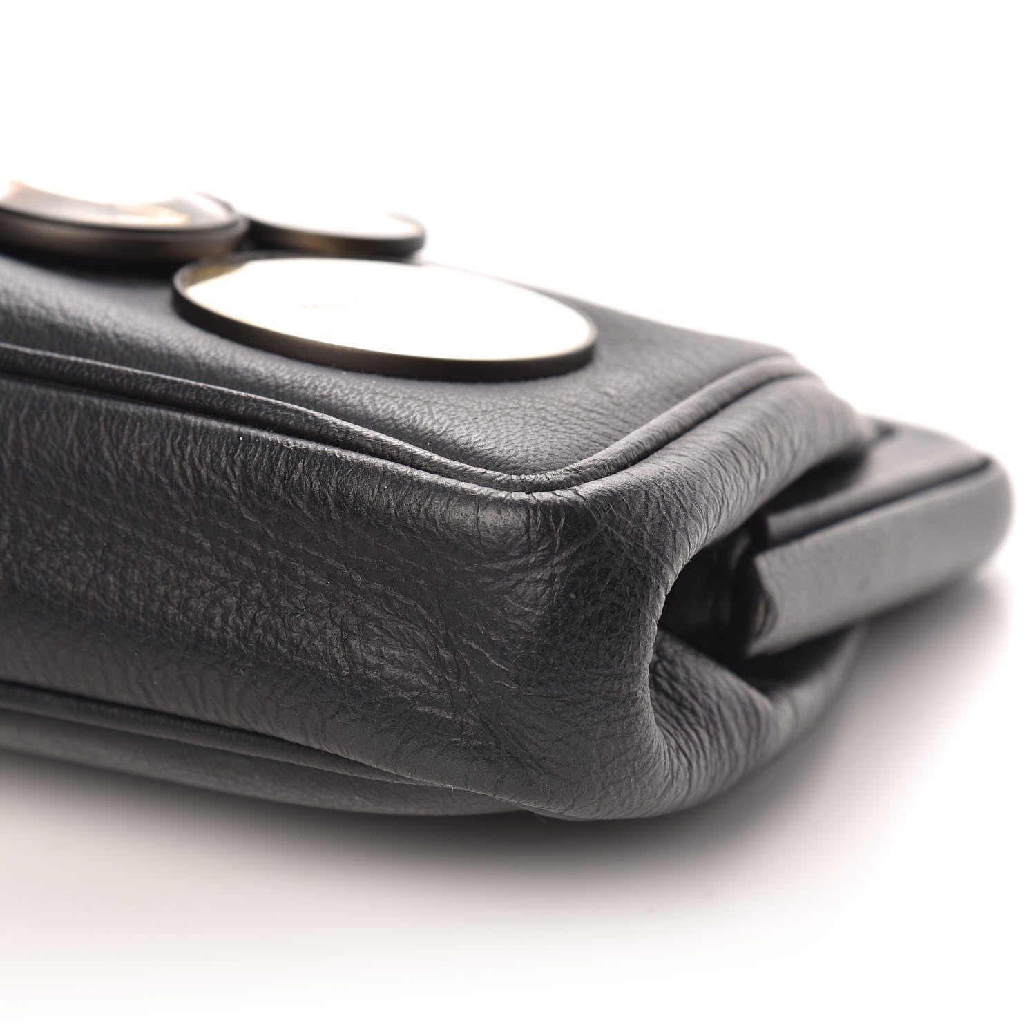 Bottega Veneta Lambskin Clutch Black 9 of 10