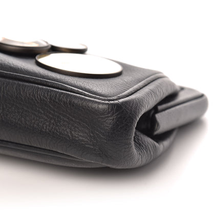 Bottega Veneta Lambskin Clutch Black 9 of 10