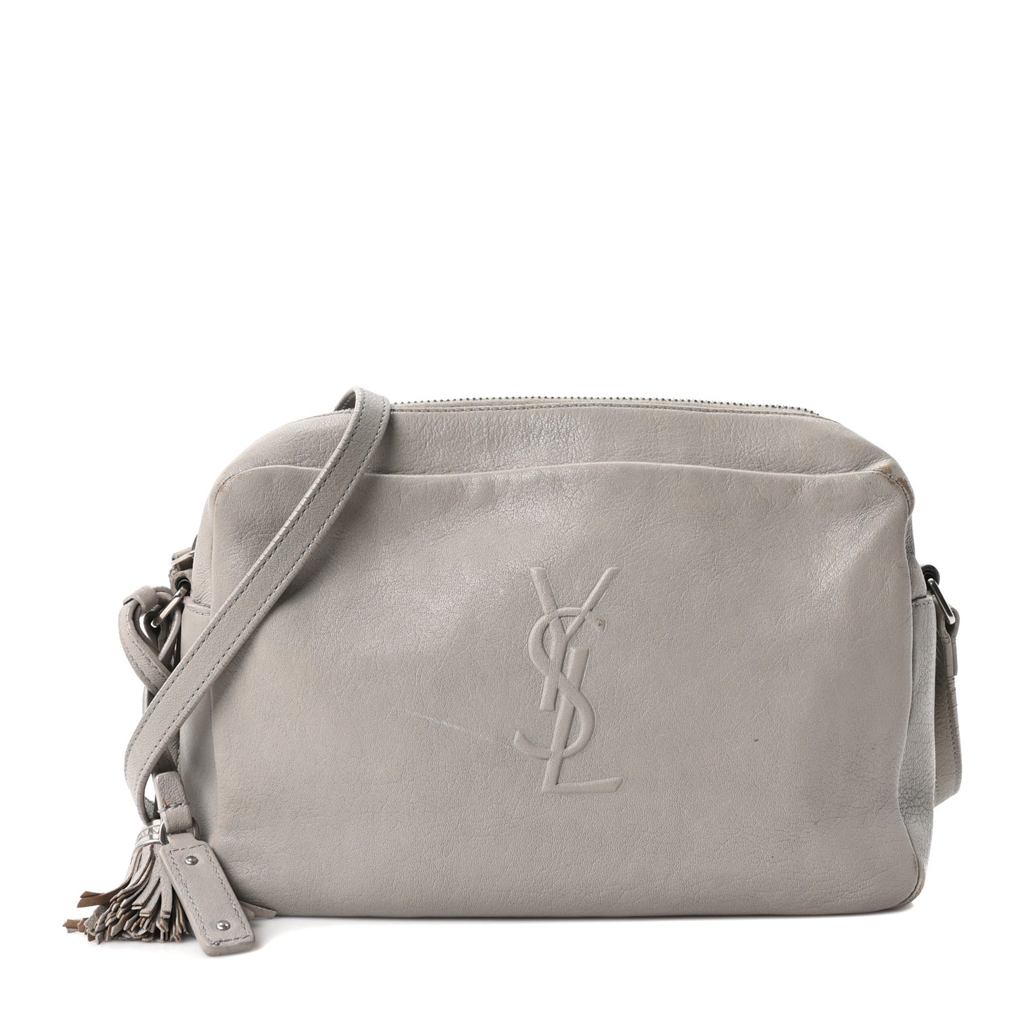 Lambskin Monogram Small Lou Camera Bag Fog