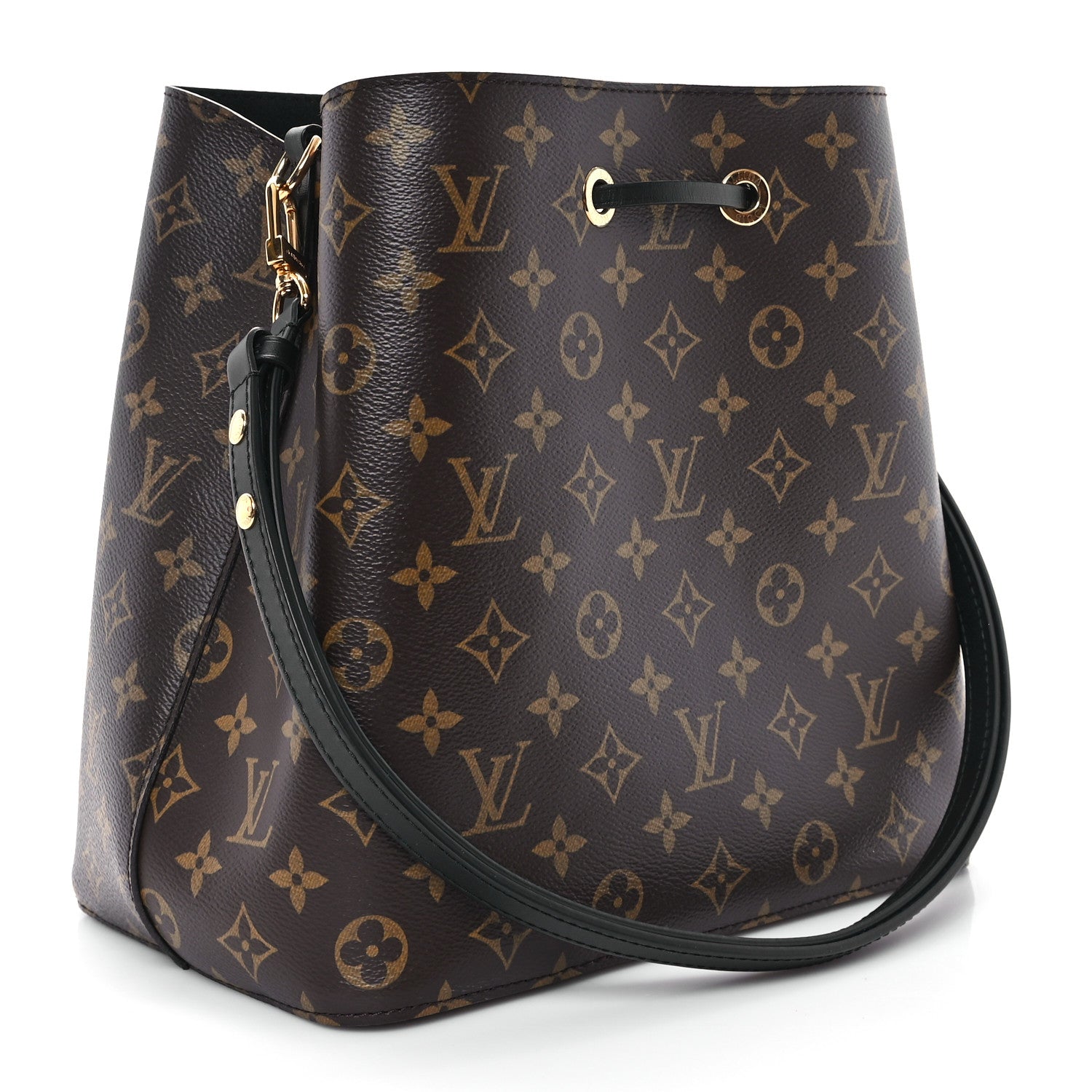Louis Vuitton Monogram Neonoe MM Black 3 of 11