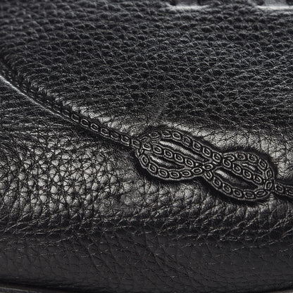 Prada Vitello Daino Print Logo Bowler Black 9 of 15