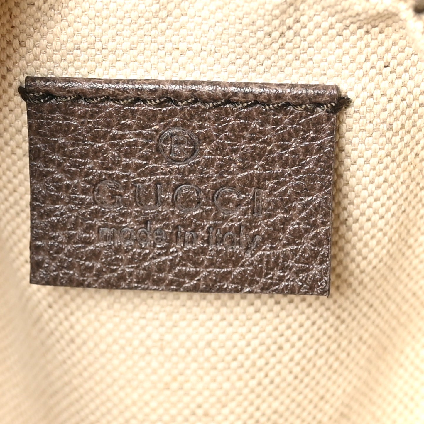 GG Supreme Monogram Textured Dollar Calfskin Web Mini Ophidia Basketball Shaped Shoulder Bag Beige Ebony New Acero