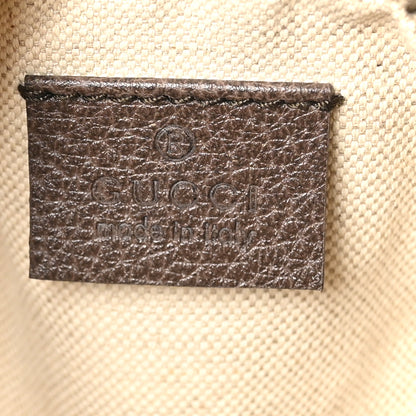 Gucci GG Supreme Monogram Textured Dollar Calfskin Web Mini Ophidia Basketball Shaped Shoulder Bag Beige Ebony New Acero 6 of 10