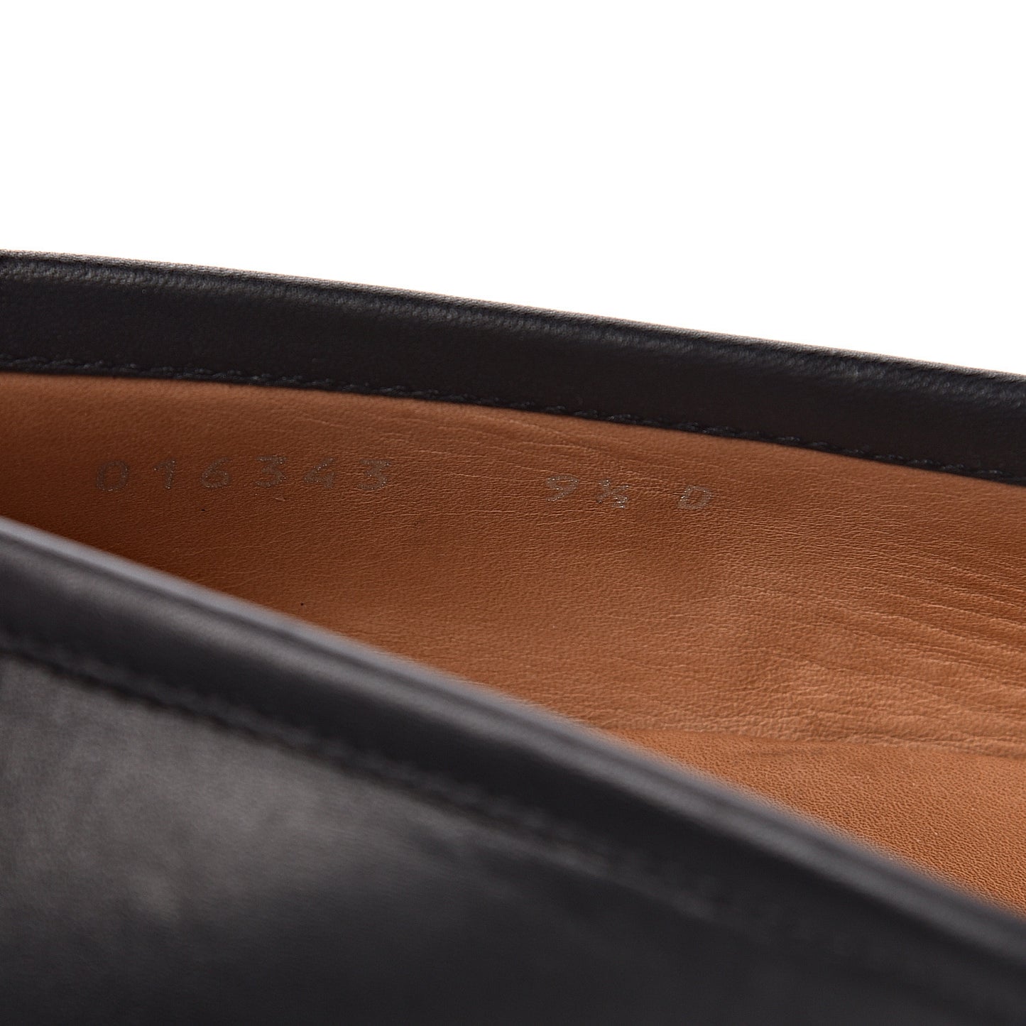 Laredo Calfskin Mens Horsebit Loafers 9.5 Black