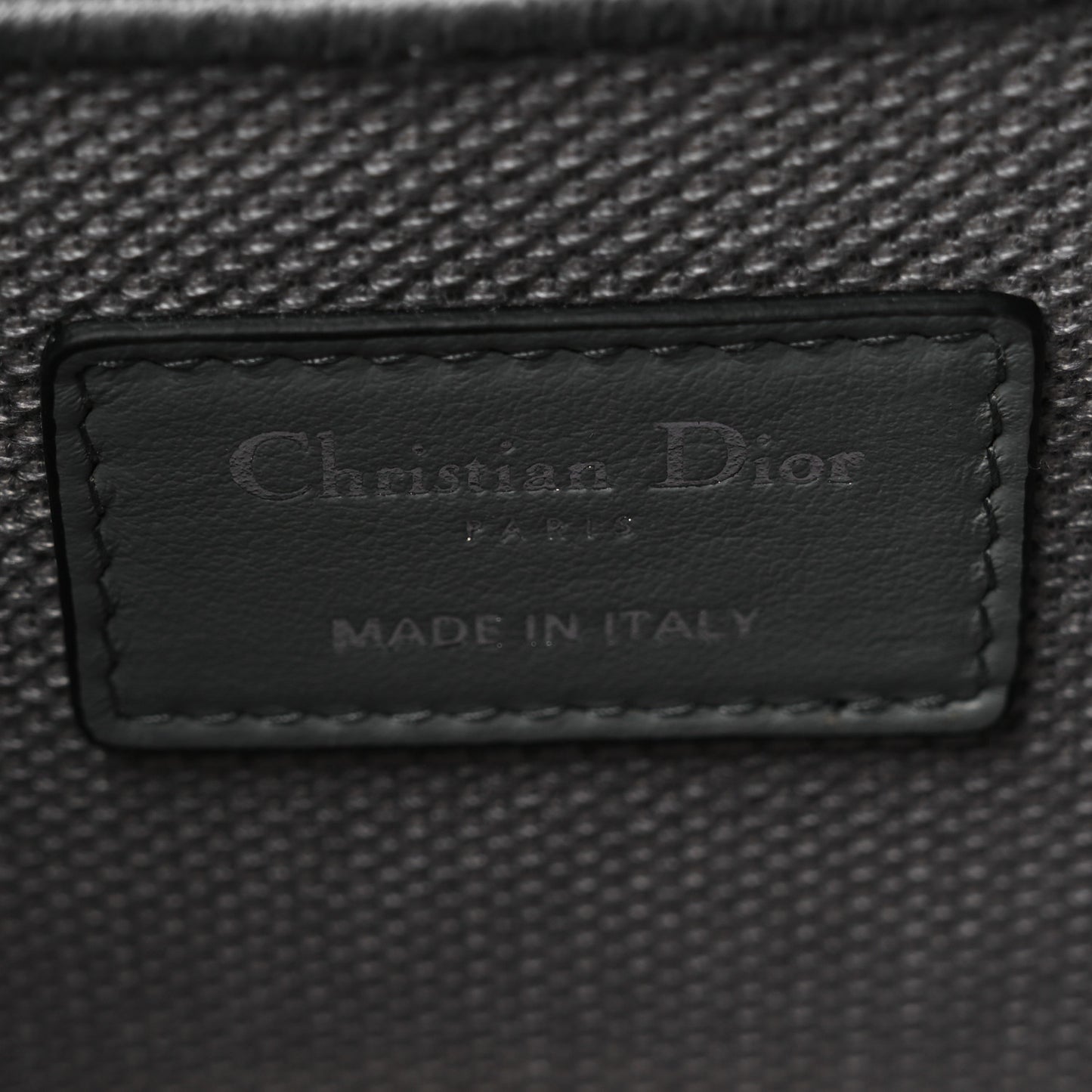 Oblique Diortravel Vanity Case Grey