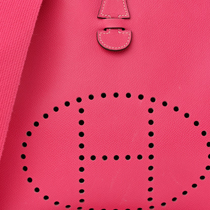 Hermes Epsom Evelyne PM Rose Tyrien 8 of 12