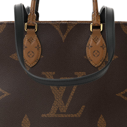 Louis Vuitton Reverse Monogram Giant Onthego MM 7 of 10