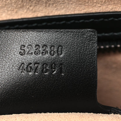 Gucci Calfskin Matelasse Mens GG Marmont Belt Bag 80 32 Black 7 of 10