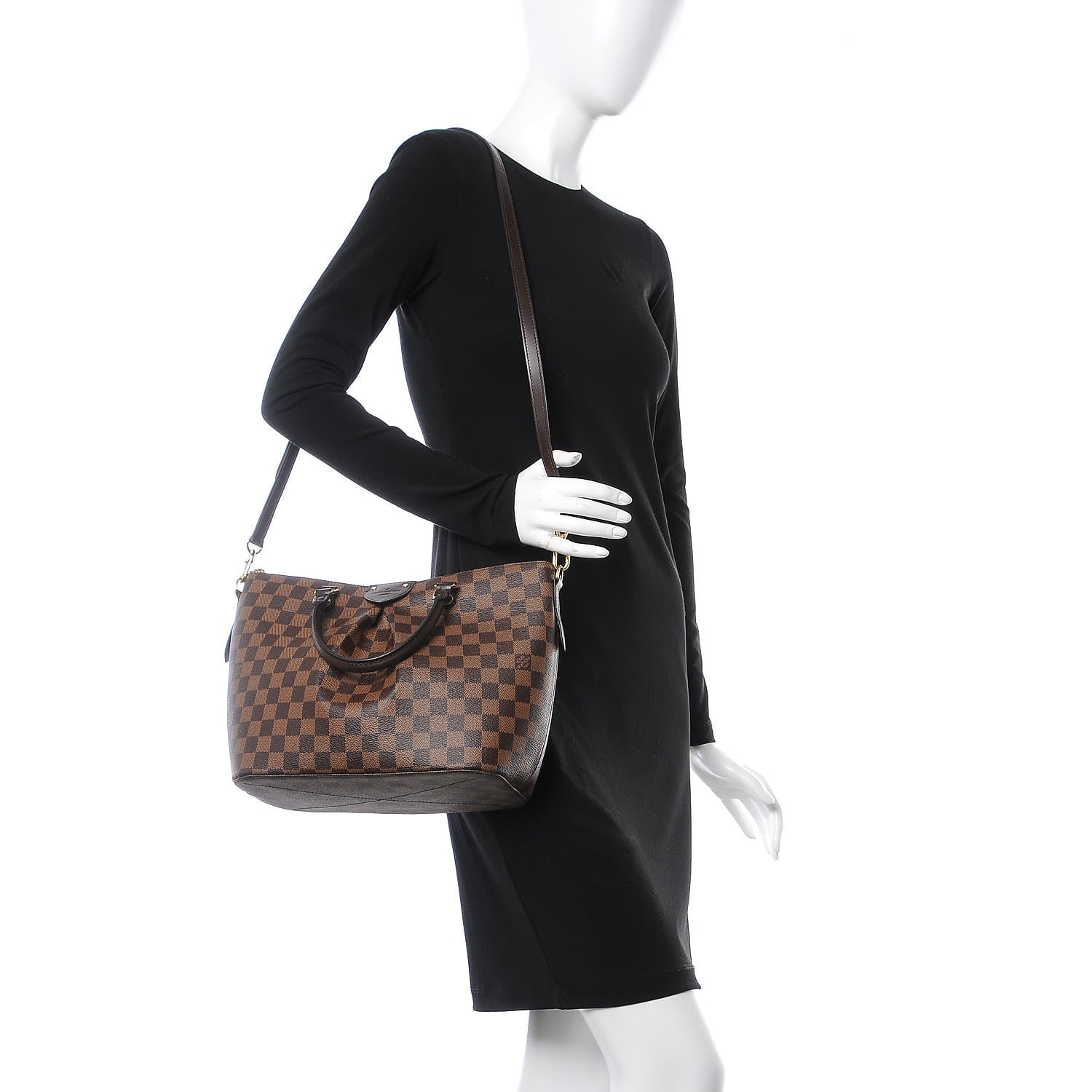 Louis Vuitton Damier Ebene Siena MM 3 of 10