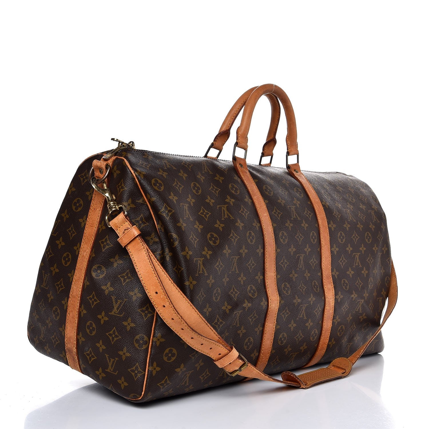 Louis Vuitton Monogram Keepall Bandouliere 60 3 of 15