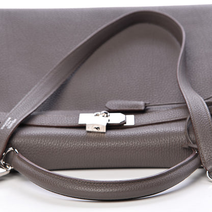 Hermes Togo Kelly Retourne 40 Etain 14 of 42