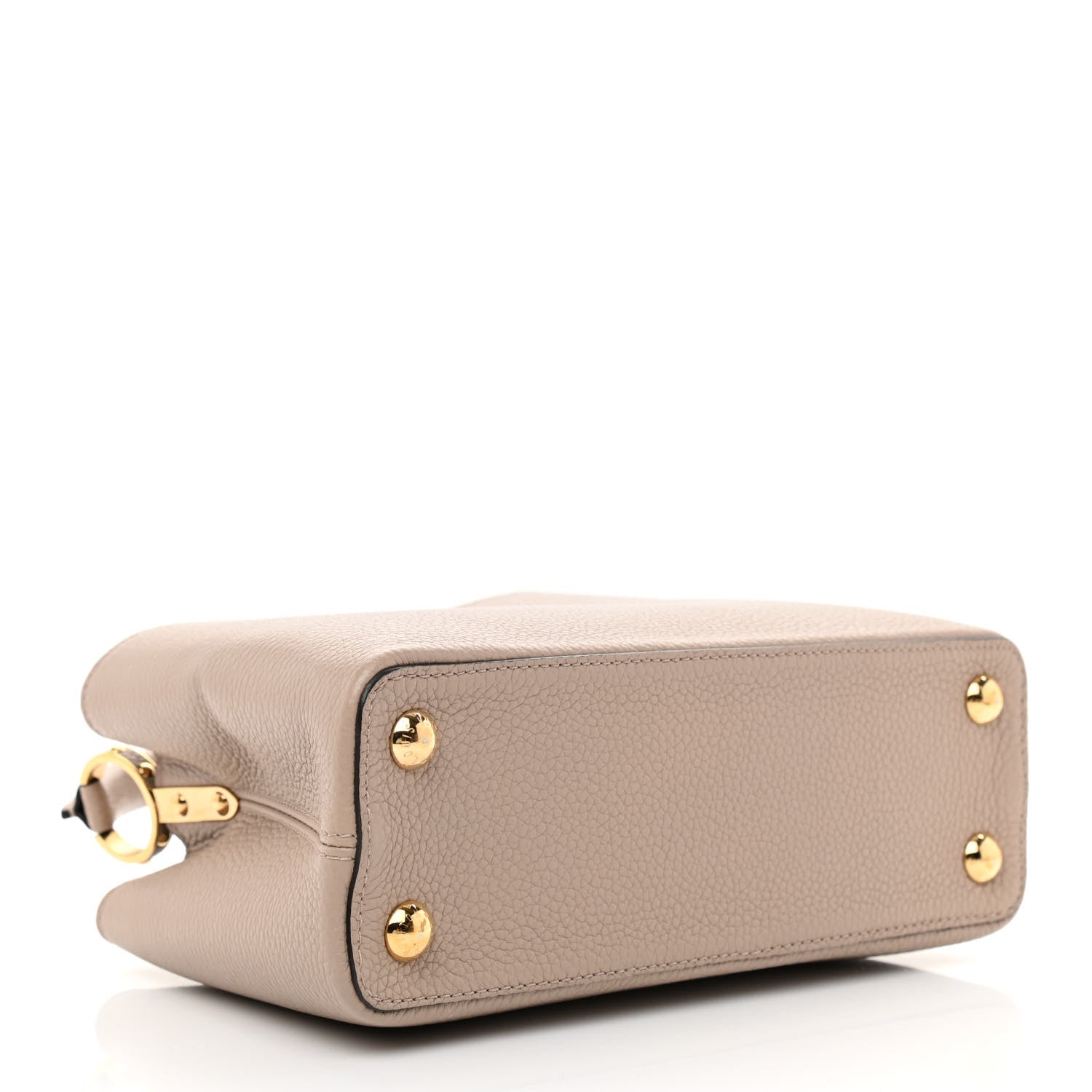 Louis Vuitton Taurillon Capucines BB Galet 4 of 7