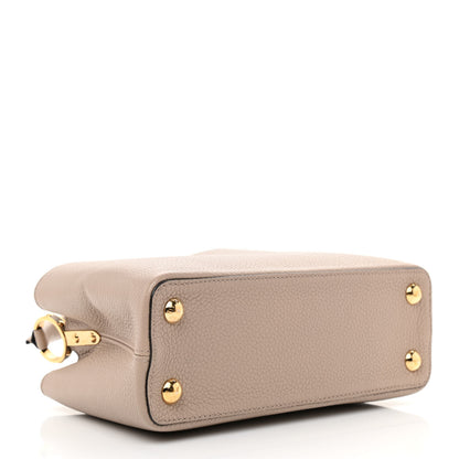 Louis Vuitton Taurillon Capucines BB Galet 4 of 7