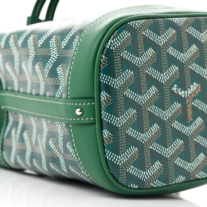 Goyard Goyardine Petit Flot Mini Bucket Bag Green 9 of 10