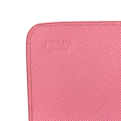 Prada Saffiano Card Holder Peonia 6 of 12
