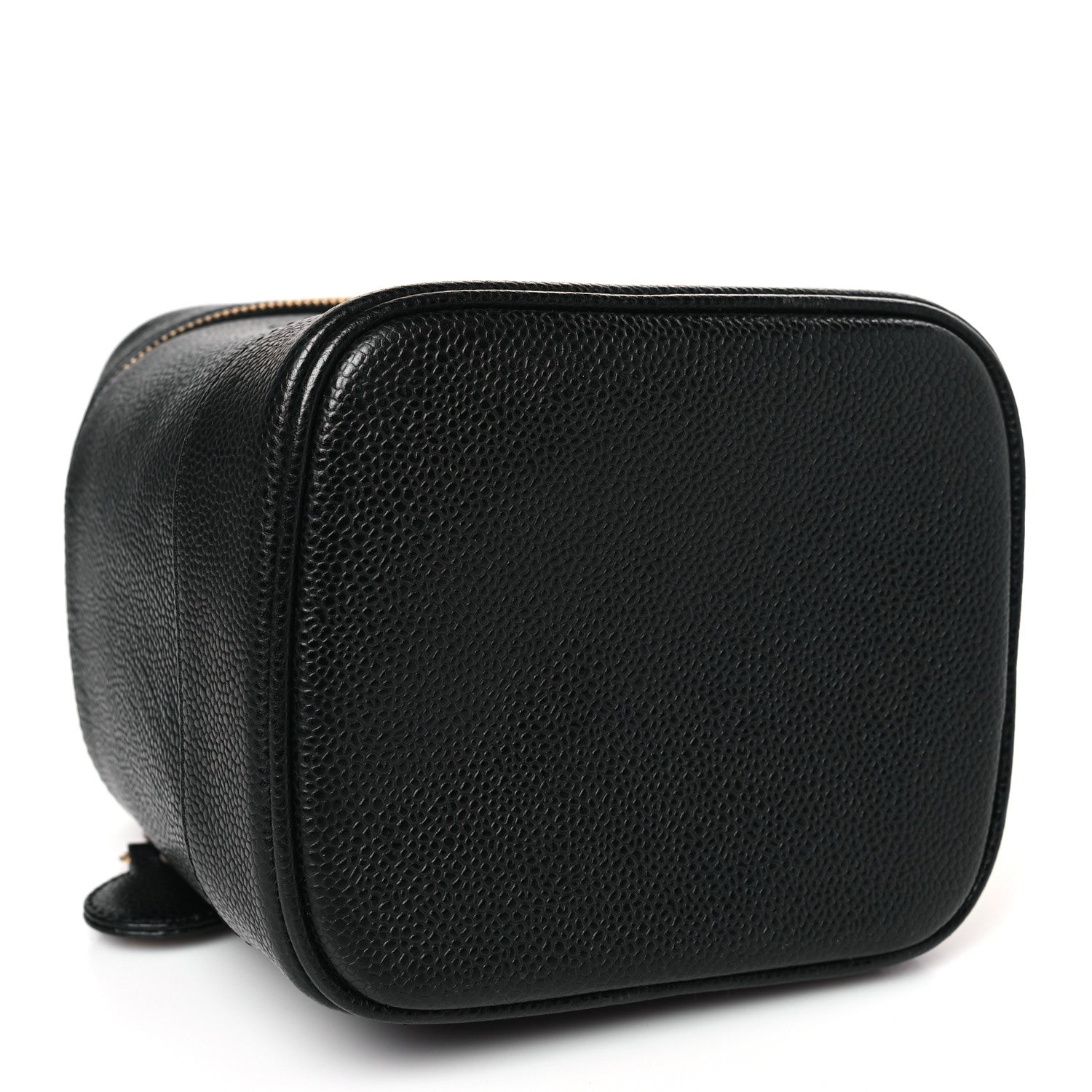Chanel Caviar Vanity Cosmetic Case Black 4 of 10