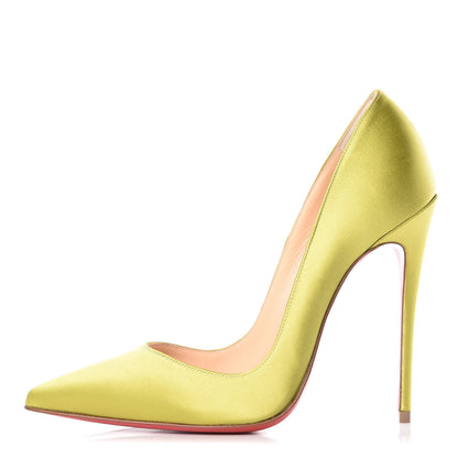 Christian Louboutin Satin So Kate 120 Pumps 36.5 Bourgeon 1 of 8