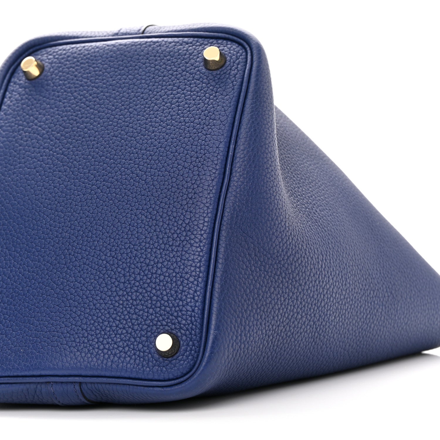 Hermes Taurillon Clemence Picotin Lock 18 PM Bleu Saphir 10 of 11