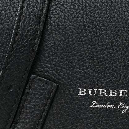 Burberry Soft Grain Calfskin Baby Bridle Saddle Bag Black 7 of 13