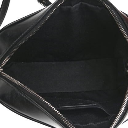 Saint Laurent Calfskin Matelasse Monogram Lou Camera Bag Black 5 of 13