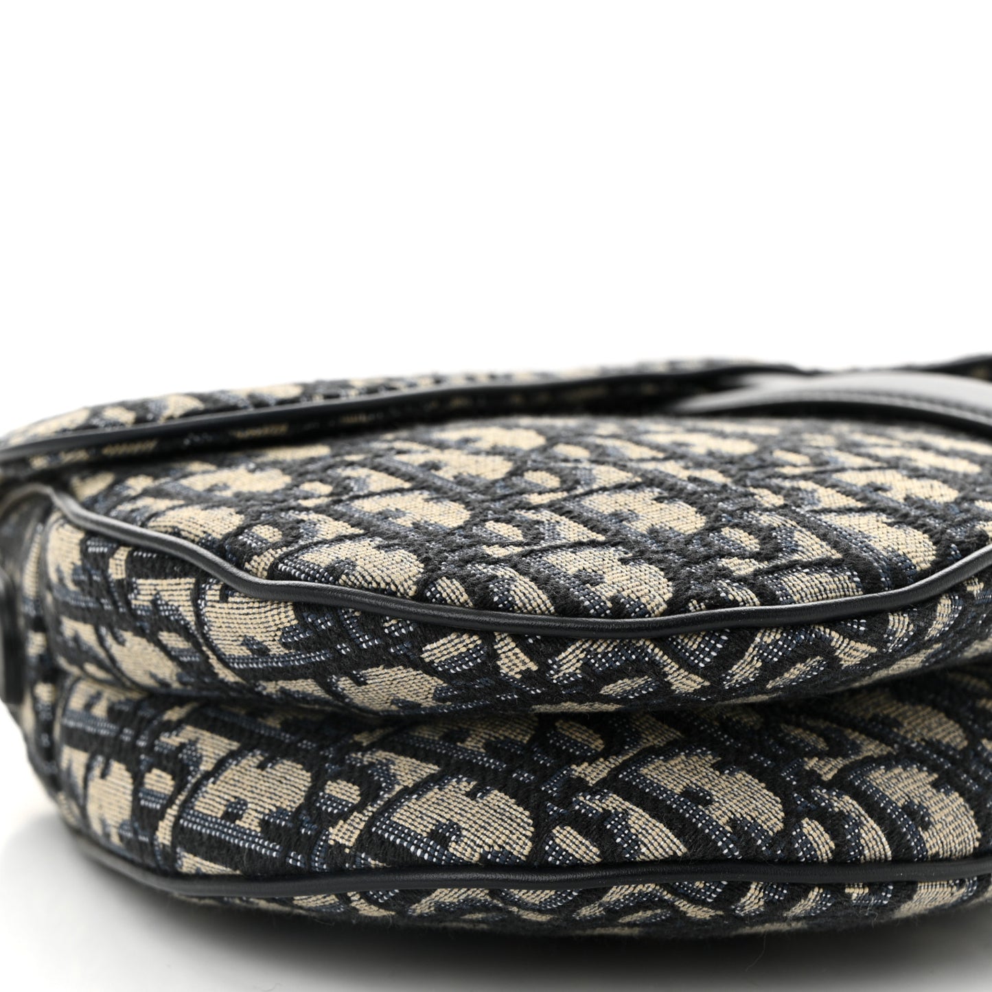 Oblique Saddle Bag Blue