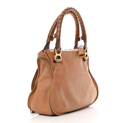 Chloe Calfskin Small Marcie Satchel Nut 3 of 21
