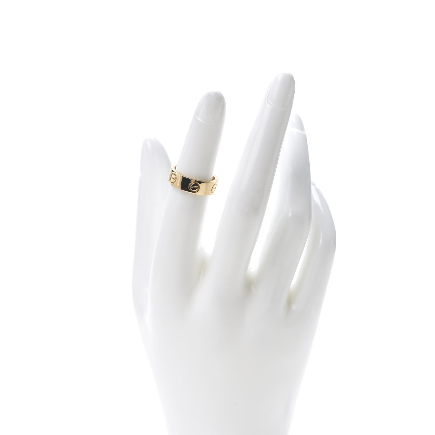 Cartier 18K Yellow Gold 5.5mm LOVE Ring 49 4.75 2 of 4