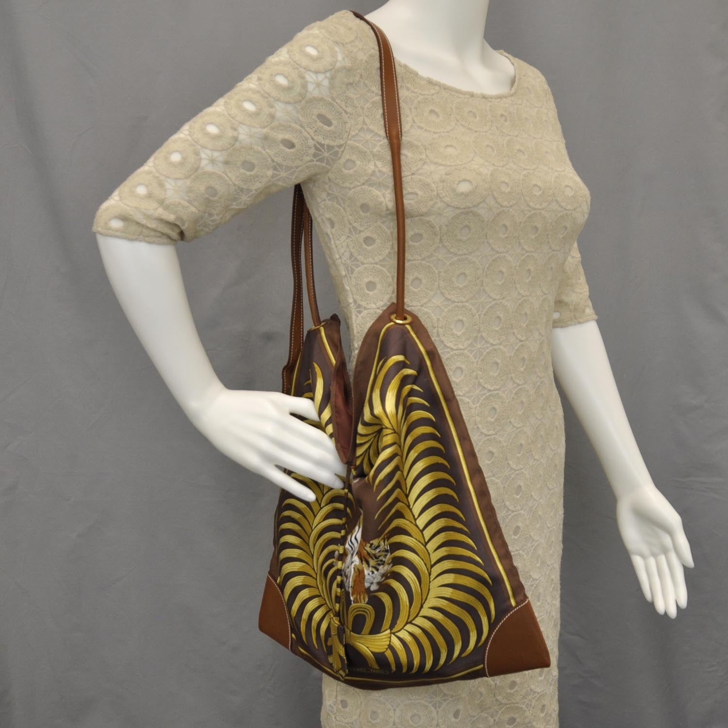 Hermes Silky City Tiger Royal Bag 2 of 10