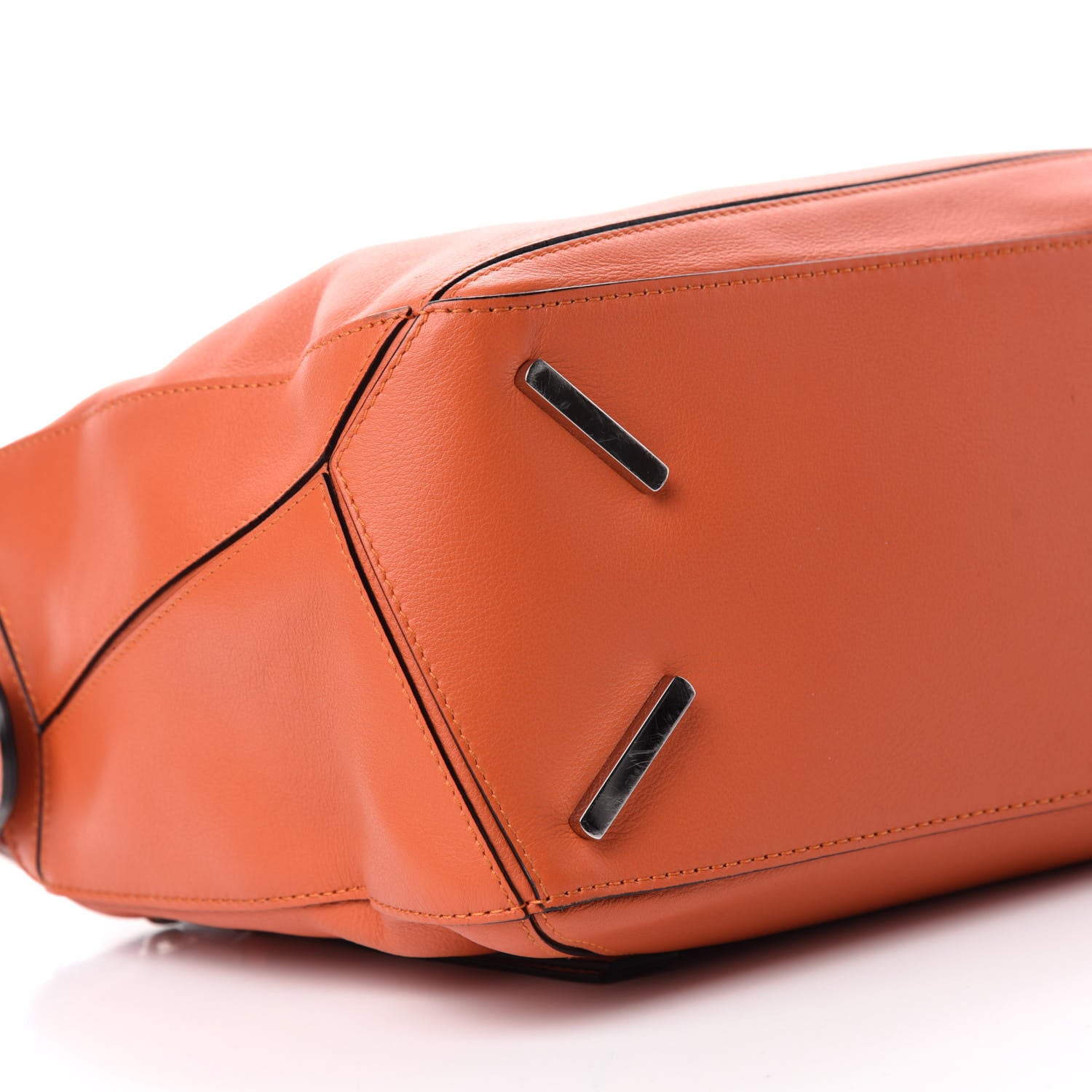 Loewe Calfskin Medium Puzzle Bag Coral 6 of 10