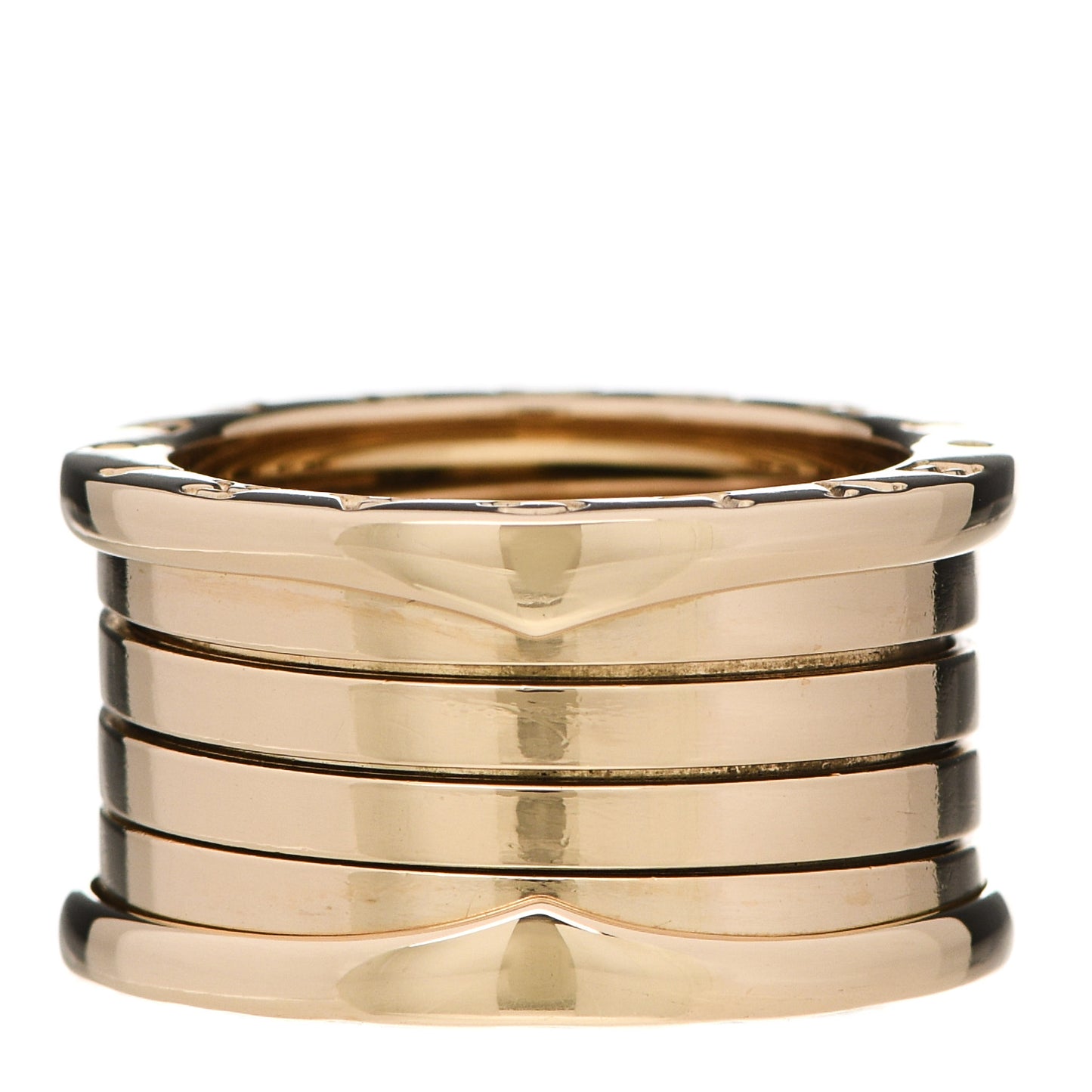 18K Yellow Gold B.Zero1 Four-Band Ring 55 7.25