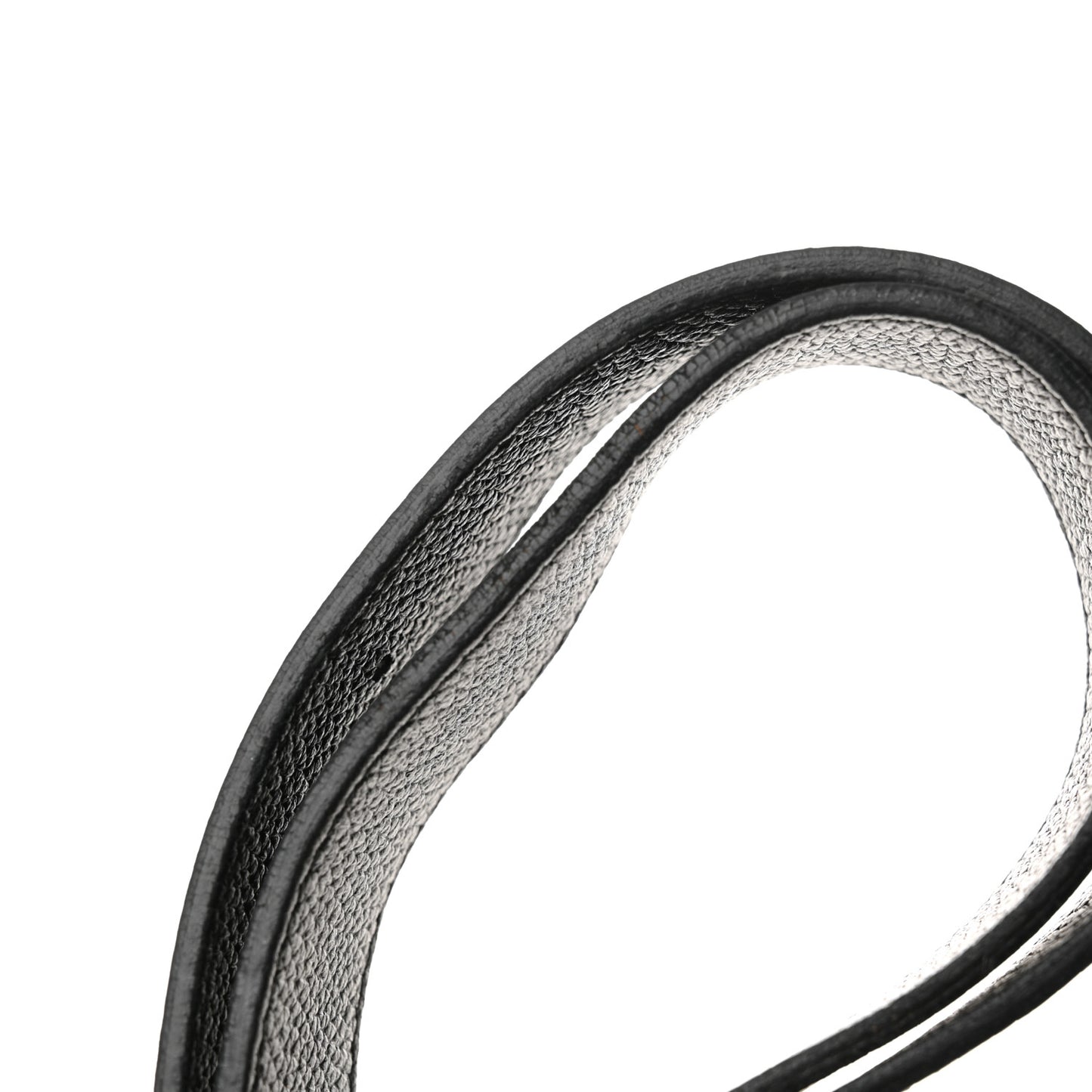 Grained Calfskin Large Jennifer Crossbody Bag Black