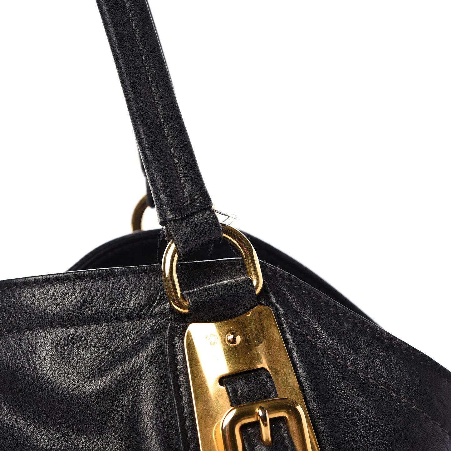 Soft Calf Tote Black