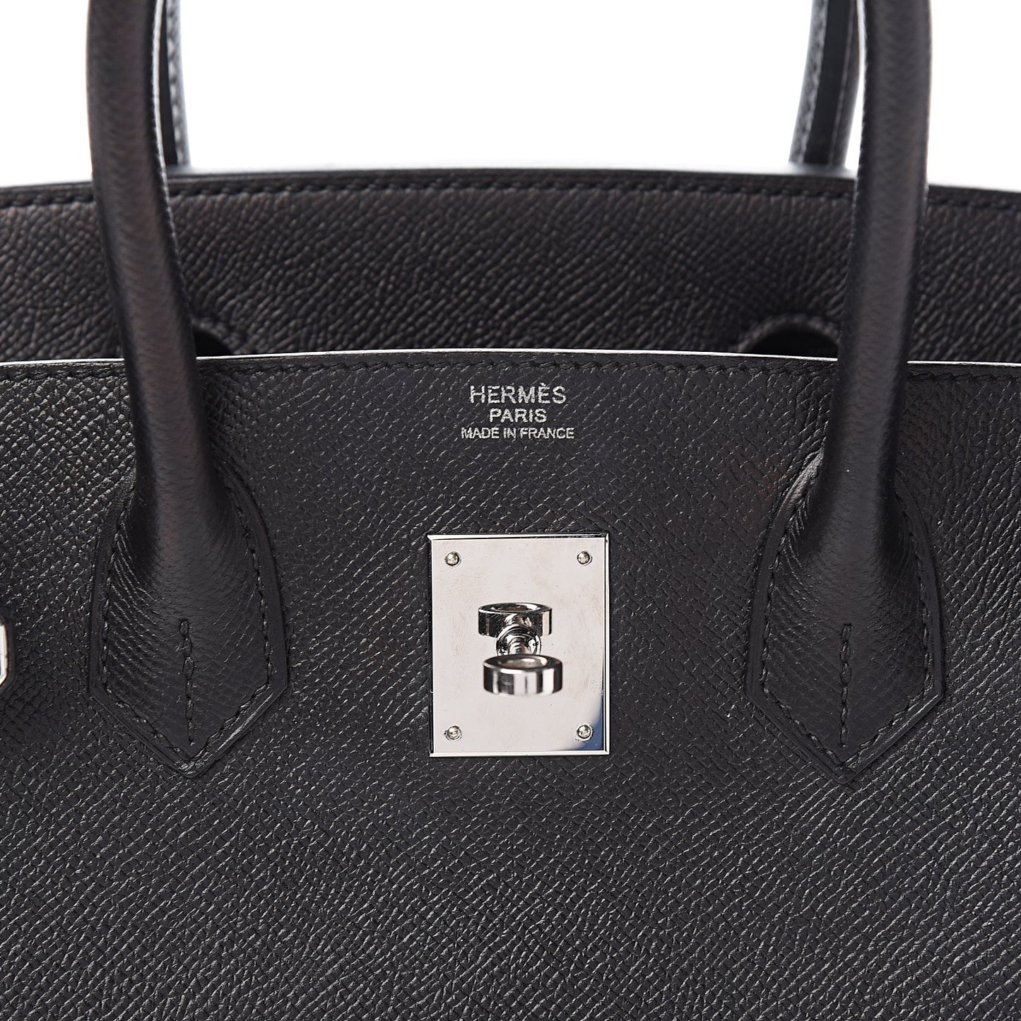 Epsom Birkin 30 Black
