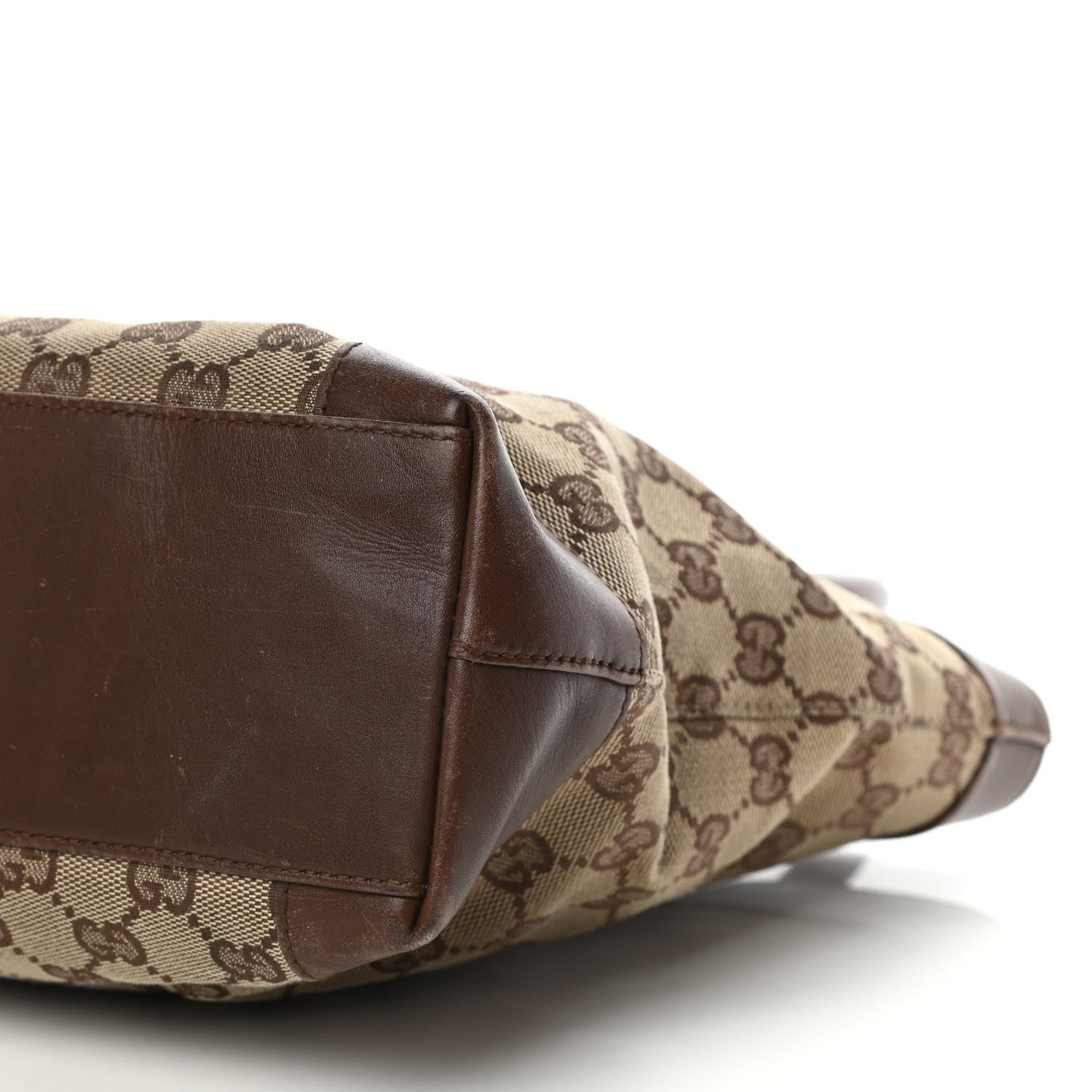 Gucci Monogram Tote Brown 8 of 19