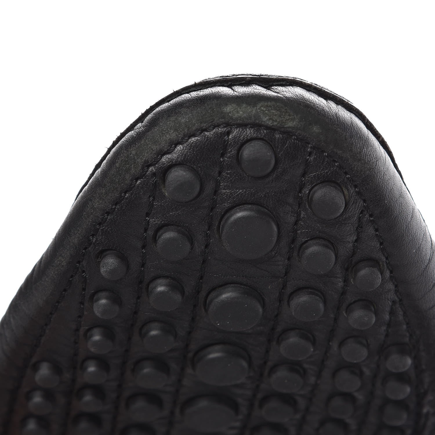Gucci Calfskin Mens Horsebit Web Driver Loafers 10 Black 10 of 10