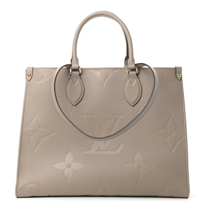 Louis Vuitton Empreinte Monogram Giant Onthego MM Tourterelle 1 of 8