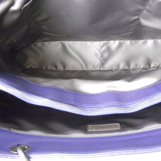 Caviar Grand Shopping Tote GST XL Blue