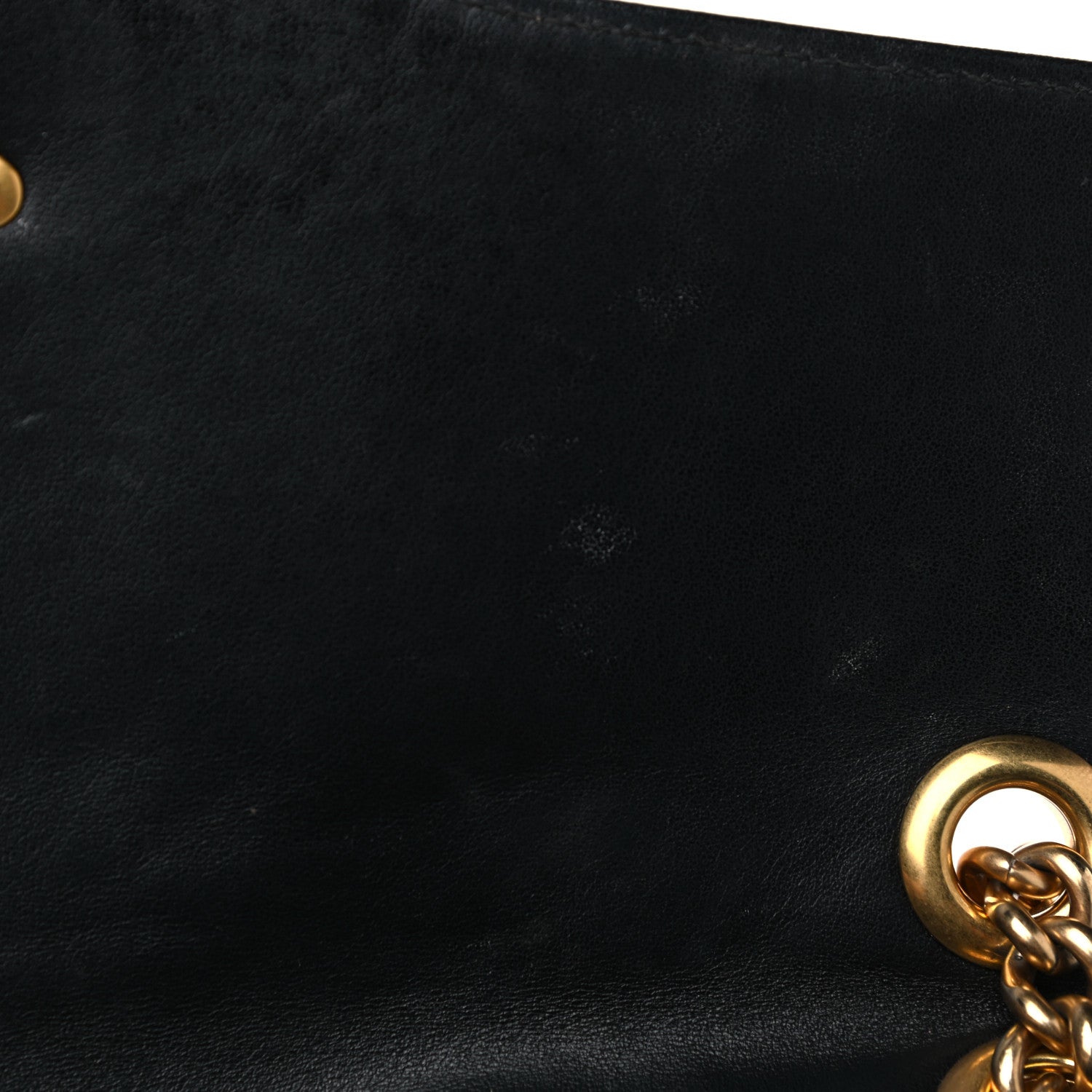Gucci Calfskin Matelasse Medium GG Marmont Shoulder Bag Black 19 of 19
